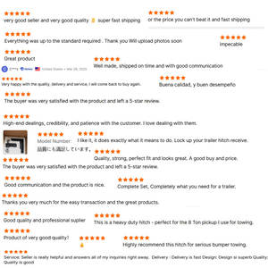 Montaje receptor doble de enganche de tres bolas ajustable para camioneta SUV Combo de remolque con 1-7 8 2 2-5 bolas de remolque de 16 pulgadas - Product Image 3