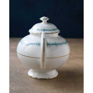 Gabriella P. Coalport Théière en céramique décorée bleu clair Genève 0g - Product Image 3