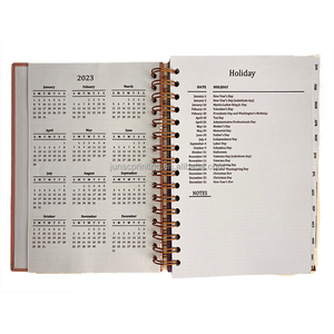 Carnet de notes personnalisé Junsc Music avec fermeture éclair, planificateur motivant, portefeuille de poche / grossesse 2026, carnet de notes, journal intime - Product Image 5