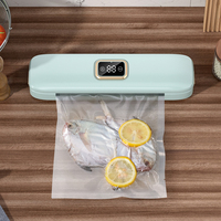Scellant de conservation des aliments sous vide avec affichage à cristaux liquides Machine de scellage automatique pour le stockage des aliments