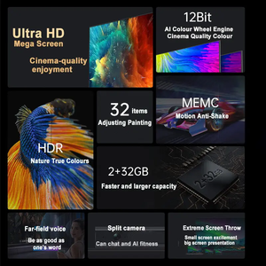 Téléviseur intelligent Android à grand écran de 85 pouces avec rétroéclairage LED, écran plat personnalisé OEM pour hôtels, définition 4K HD - Product Image 3