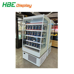 Refrigerador Comercial para Pastelería de Supermercado, <span class=keywords><strong>Vitrina</strong></span> <span class=keywords><strong>Vertical</strong></span> para Sushi, Sándwiches y Pasteles - Product Image 3