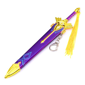 ดาบตำนานเซลด้าแบบจำลอง ขนาด 21.5 ซม. ทำจากโลหะทั้งหมด พร้อมปลอกดาบไร้รอยต่อ ของสะสมจากไฮรูล - Product Image 1