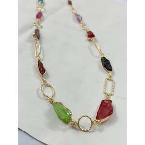 เครื่องประดับหินหลายชิ้นสำหรับสร้อยคอชุดสร้อยคอสไตล์การรักษาคริสตัลสำหรับผู้หญิงสินค้าจำนวนมาก - Product Image 1