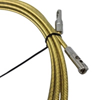 Dispositif de filetage universel 4mm d'épaisseur 10m de Long ressort haute élasticité outil de traction de corde avec extracteur de câble de plomb de poulie