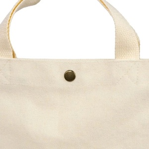 Sac fourre-tout en toile de coton personnalisé, portable, vierge, tendance, fabriqué aux États-Unis, avec boucle, pour femme, vente en gros - Product Image 4