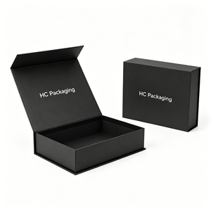 Elegante Caja Rígida Magnética Plegable con Acabado Mate para una Experiencia de Desempaquetado de Alta Gama y Empaque de Regalo Sorpresa de Lujo - Product Image 1