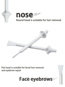 Ht vente de cire pour le <span class=keywords><strong>nez</strong></span> 2 en 1 double face épilation bâton de cire indolore améliorer la respiration spatule pour l'épilation des poils du <span class=keywords><strong>nez</strong></span> - Product Image 6