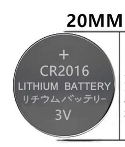 Thiết kế mới CR2016 đồng xu pin lithium 3V thiết bị gia dụng pin lithium - Product Image 2