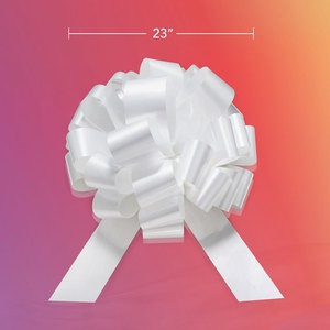 Lazo decorativo grande para coche, lazo grande de Navidad para decoración de puertas y cintas de regalo - Product Image 2