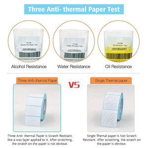 Fabrik Großhandel The Office Thermal Label Aufkleber Papier Supermarkt Preis Blank 100x180 - Product Image 6