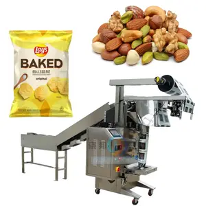 JB-300LD automatische Rindfleisch-Sturky-Verpackungsmaschine Cashewnuss-Kartotenchips-Verpackungsmaschine mit Ketten-Eimer