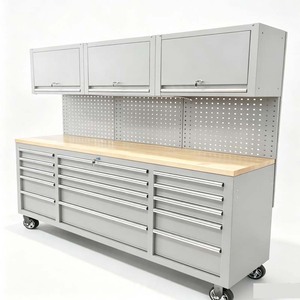 Rolling Heavy Duty 12-Drawer Padlockable 200kg Load Capacity Tool Cabinet <b>with</b> Garage <b>Storage</b> & Workshop <b>Trolley</b> - Product Image 1