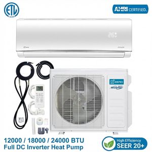 เครื่องปรับอากาศแบบแยกส่วน High Seer R32 ประหยัดพลังงาน 12000 บีทียู ติดผนัง สำหรับผู้จัดจำหน่ายเครื่องใช้ไฟฟ้าระดับภูมิภาค Zero - Product Image 1