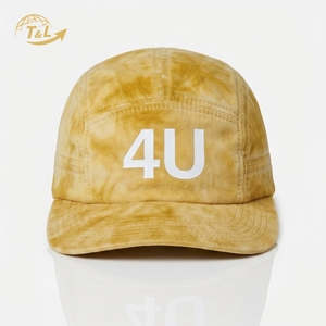Casquette de baseball snapback unisexe personnalisée, couleur unie, à large bord, réglable, 100% coton denim, broderie 3D, style hip-hop - Product Image 3