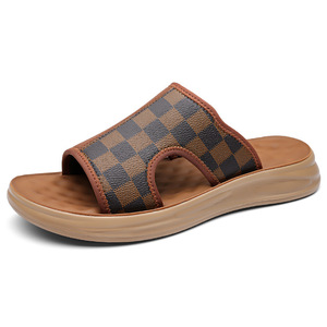 Sandalias informales de verano para hombre, con una correa, antideslizantes, suela suave, transpirables, resistentes al desgaste, zapatos de playa para exteriores - Product Image 5