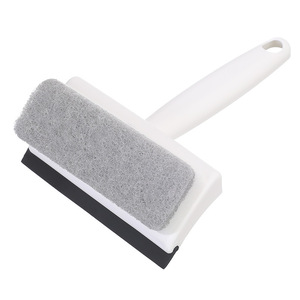 Double Sided Glass Scraper With Replaceable Heads For Wall And Mirror Cleaning Two In One Blue - Product Image 5