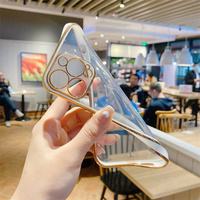 Oneplus — coque souple transparente en TPU pour Oneplus, compatible modèles 6T, 7T pro, 7, 8, 9, 10 pro, avec galvanisée, à la mode