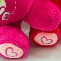 Ours en peluche rouge super doux, cadeau anti-stress pour la fête des mères, anniversaire, Saint-Valentin