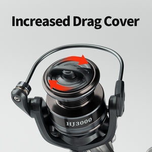 <span class=keywords><strong>Moulinet</strong></span> de pêche CHILENT pas cher HJ500 800 1000-7000, bobine en métal, frein de 10 kg, rapport de transmission 5,2:1, <span class=keywords><strong>moulinet</strong></span> pour eau salée, <span class=keywords><strong>moulinet</strong></span> de pêche à la carpe, Pesca - Product Image 4