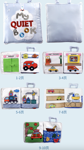 מעשי יומי מיומנות עבודה אימון מוקדם חינוכית שלי ראשון שקט ספר עסוק מונטסורי בד ספר תינוק KidsToys מתנה - Product Image 6