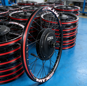 <span class=keywords><strong>Kit</strong></span> de conversion de moto électrique MTX avec batterie au lithium triangulaire 72V 3000W, tube diagonal 72V20Ah - Product Image 5