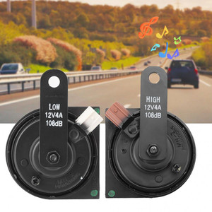 แตรฮอนด้า รุ่น Snail Horn 38100-SDB-A02 12V 108dB สำหรับรถยนต์ Accord Crv Odyssey สีดำ - Product Image 3