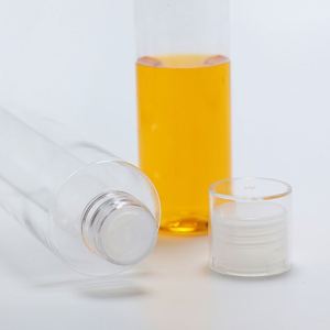 Wholesale Empty 150ml <b>200ml</b> Flat Shoulder Skincare Toner <b>Bottle</b> Lotion Plastic Pet Shampoo <b>Bottles</b> Cosmetics <b>Bottle</b> with Top Cap - Product Image 2