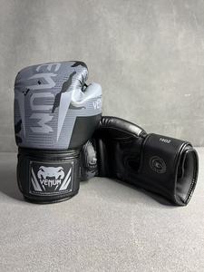 Gants de boxe de haute qualité en <span class=keywords><strong>cuir</strong></span> PU pour entraînement et matchs de Muay Thai - Product Image 2