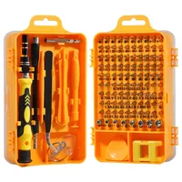 Kit de tournevis de précision 115 en 1 avec embouts magnétiques pour la réparation de téléphones, ordinateurs, montres, ordinateurs portables et appareils électroniques