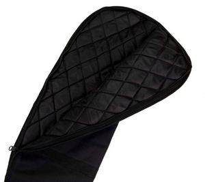 Free Sample Black Padded Soft <b>Carry</b> <b>Case</b> Bag with Pocket Removable Padded Shoulder Strap for Outdoor Hiking, Hunting - Product Image 4