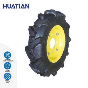 Pneu pneumatique haute traction pour chariot à main ou chariot de jardin avec chambre à air robuste pour terrains boueux instables - Product Image 3