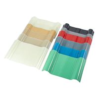 Feuille de plastique ondulée en fibre de verre Frp translucide, incassable, Anti-Corrosion, 1.5mm, 2mm, pour lucarne