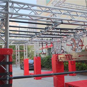Course d'obstacle accessoires de gymnastique en plein air équipement de Fitness terrain de jeu <span class=keywords><strong>Ninja</strong></span> <span class=keywords><strong>Warrior</strong></span> boue résistante <span class=keywords><strong>USA</strong></span> boue Course Obstacles - Product Image 5