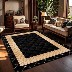 ชุดพรมปูในห้องนั่งเล่นผ้ากำมะหยี่คริสตัลสไตล์โบโฮสำหรับตกแต่งบ้าน - Product Image 3