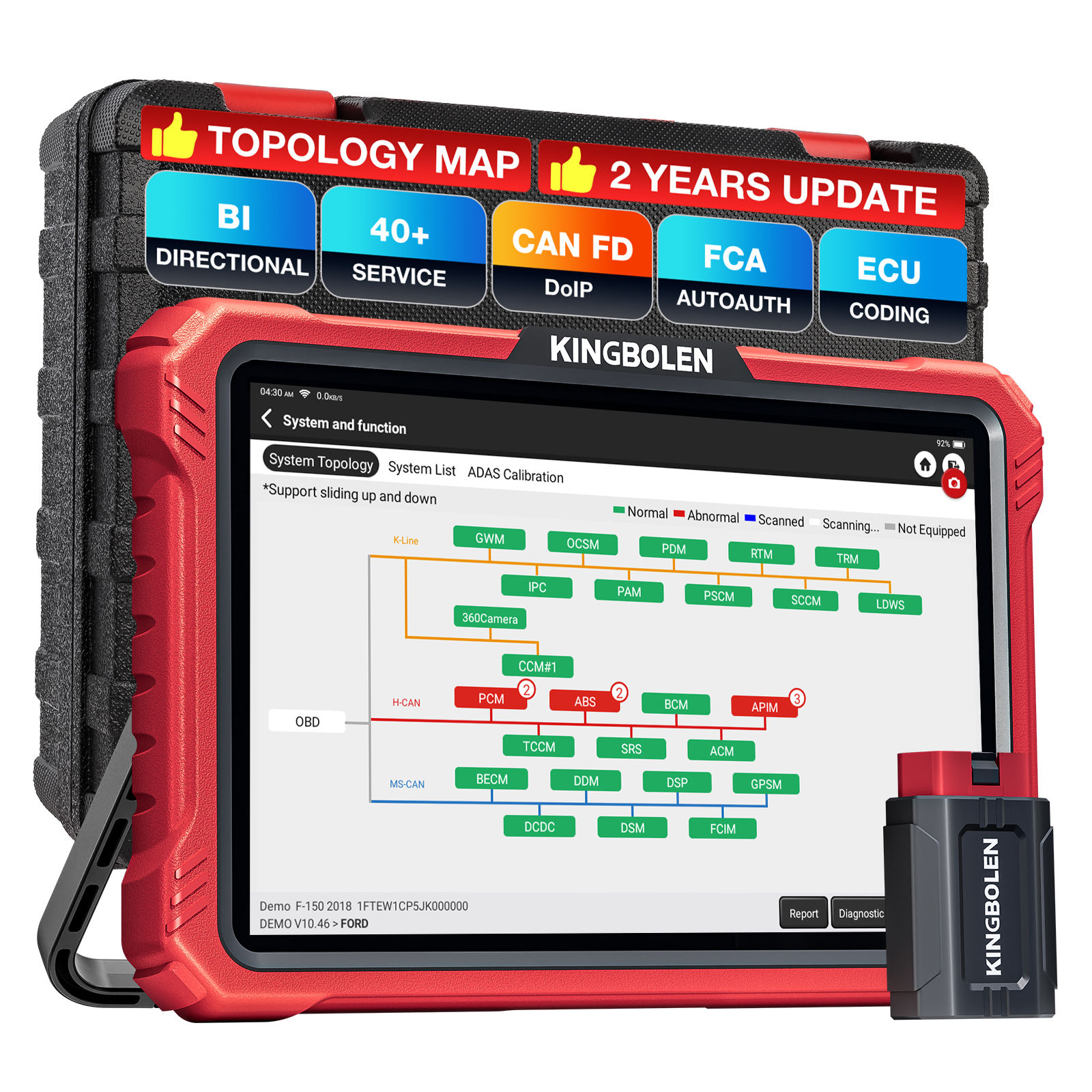 G Scanner Diagnostic Tool Car Full System Updates
