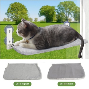 Cuatro estaciones Universal patrón sólido gato hamaca nido tela cama colgante y cesta con tipo de succión suministros desmontables para gatos - Product Image 2