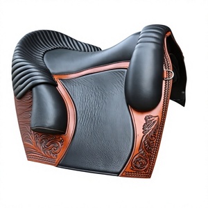 Silla de Montar Inglesa BS International Hecha a Mano 100% Cuero, de Alta Comodidad, Resistente al Agua, de Gran Peso y Sostenible, con Asiento de Madera - Product Image 2