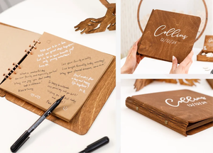 Personalized Wedding Guest Book Alternative Family <strong>Tree</strong> Guest Book Wedding Sign Wood Custom Wedding Decor - Product Image 5