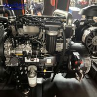 Groupe électrogène diesel SinoShine 50KVA super silencieux à châssis ouvert, moteur Yuchai, 380V 50/60Hz, démarrage électrique 12V DC, refroidissement par eau