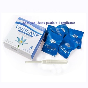 Perlas Herbales Detox Yoni de Color Verde <span class=keywords><strong>Naranja</strong></span> y Marrón Oscuro, Venta al por Mayor de Fábrica China, 100% Originales, Tampones para Cuidado Vaginal Clean Point - Product Image 2