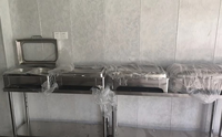 Chauffe-Plats Commercial de Luxe en Acier Inoxydable 304 avec Couvercle Visuel à Commande Tactile Intelligente pour Hôtels et Buffets