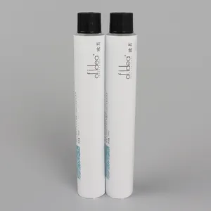 Corante cor do cabelo embalagem de alumínio personalizado squeeze cosméticos tubos macios