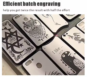 Graveur et découpeur laser fibre CNC portable YEELASER 20W/30W/50W, nouvel imprimante portable pour cartes d'identité, pour métal, plastique, caoutchouc, DXF/PLT - Product Image 6