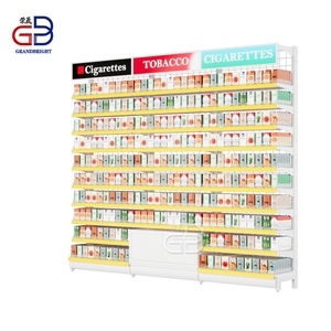 Light Duty Supermarket <strong>Display</strong> One Side <strong>Shelves</strong> <strong>for</strong> Retail Store Metal <strong>Cigarette</strong> <strong>Display</strong> Racks - Product Image 5