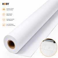 Papel para Plotter CAD Virgen Blanco Biodegradable de Venta Caliente para Sistemas de Corte de Prendas y Plotters de Dibujo CAD