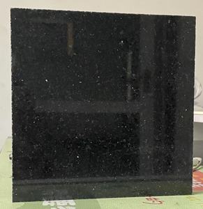 Meilleures ventes, granit noir chinois de haute qualité de la marque Baotong, poli, carré, design moderne pour mur de jardin, garantie 1 an - Product Image 3