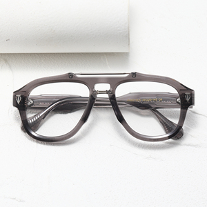 Factory Custom logo Minimum Double Nose Bridge Acetate Lightweight Durable Myopic Optical Prescription <b>Eyeglasses</b> <b>Frames</b> for Men - Product Image 6