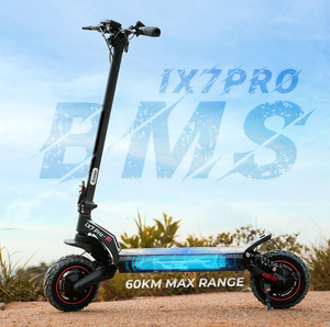 Scooter Eléctrico Portátil para Adultos en Existencia, IX7Pro de Dos Ruedas, Motor sin Escobillas de 2000W, Scooter Eléctrico Plegable Todoterreno - Product Image 2