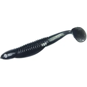 RTC 4 "6.2G alta qualidade mini pesca isca macio plástico worm pesca barato equipamento de pesca da China fornecedor nadar iscas